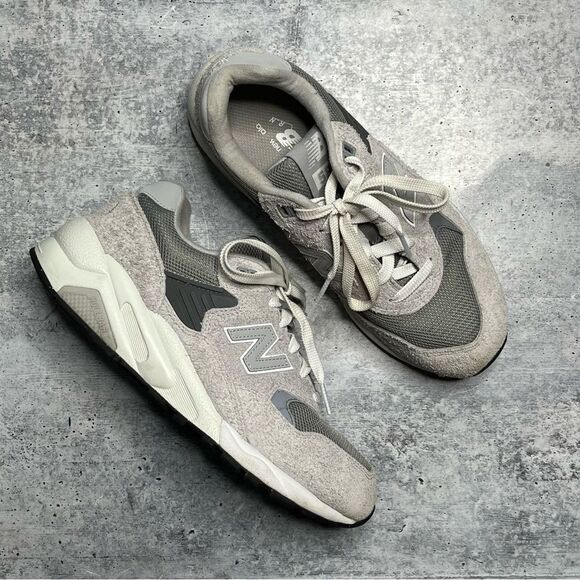 New Balance Grey Raincloud 580 7 - Picture 1 of 7